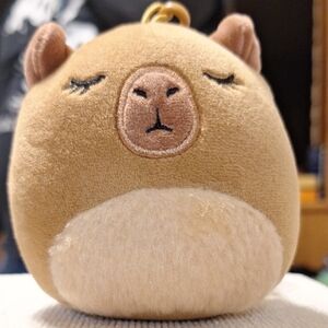 Squishmallows "Lijjian" The Capybara Plush‎ Keychain